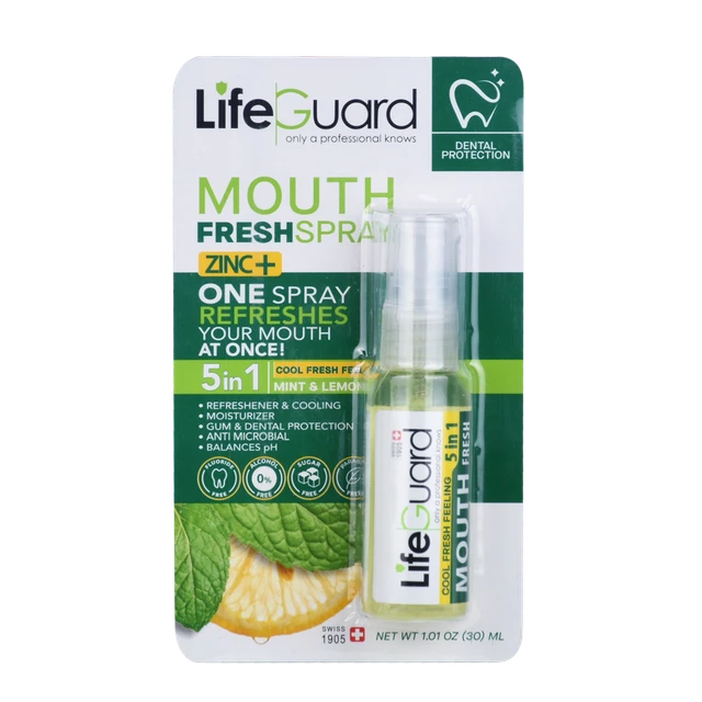 خوشبوکننده دهان با طعم نعناع و لیمو لایف‌ گارد - Image 3